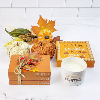 Pumpkin Spice Décor Set