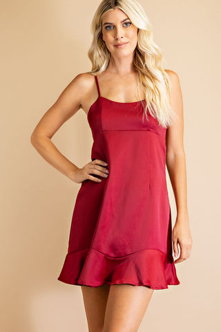 Cami Satin Dress