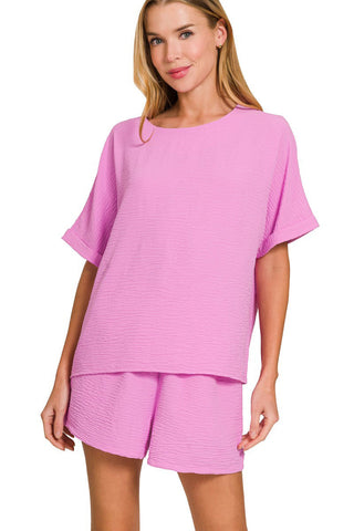 Easy Breezy top & Shorts Set | S-XL