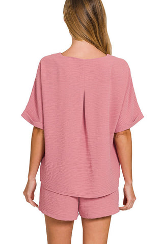 Easy Breezy top & Shorts Set | S-XL