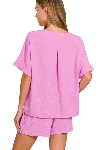 Easy Breezy top & Shorts Set | S-XL