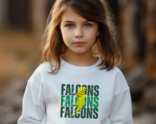 Custom Lightning Softball Sweatshirt Youth Size