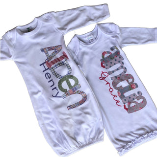 Personalized Baby Gown