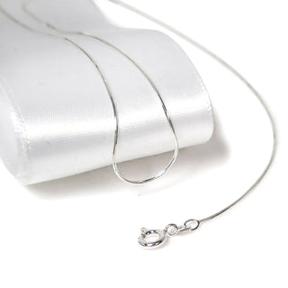 Italian Solid Sterling Silver Snake Chain