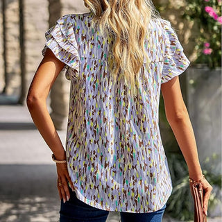 Painter's Muse Ruffled Blouse