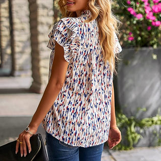 Painter's Muse Ruffled Blouse