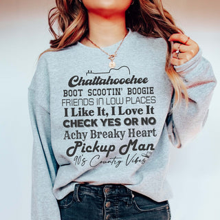 90's Country Vibes Sweatshirt - Limeberry Designs