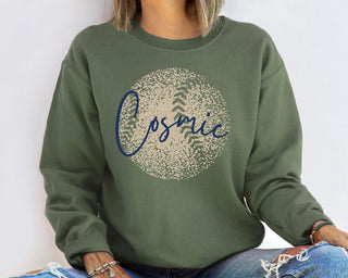 Personalized Faded Softball Sweatshirt