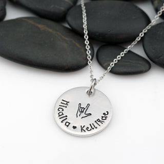 Personalized DESIGN Mother's Necklace OR Keychain | 9 Styles