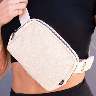 CC Glitter Belt Bag | Fanny Pack | Sling Bag - Truly Contagious