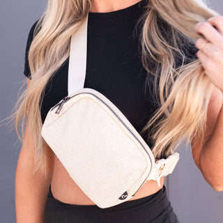 CC Glitter Belt Bag | Fanny Pack | Sling Bag - Truly Contagious