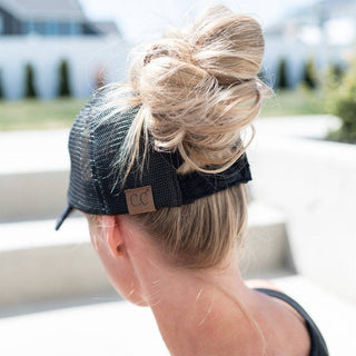 CC Paisley Embroidered Criss-Cross Cap - Truly Contagious