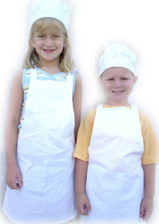 Personalized Chef Apron Hat Cooking Sets Child Size 2-10 Years