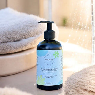 Cashmere Breeze Goats Milk & Shea Butter Natural Shower Gel