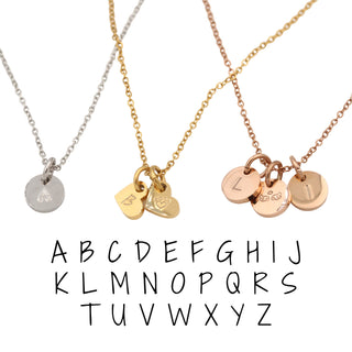 Charmed Love Dainty Initial Necklace