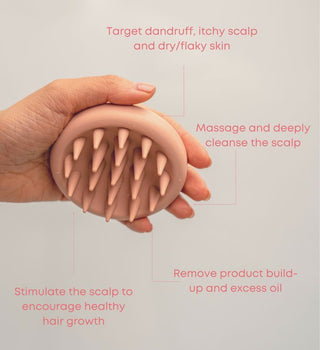 Scalp Scrubber [Exfoliator & Massage Brush] - Dreambox Beauty