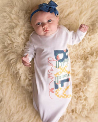 Personalized Baby Gown
