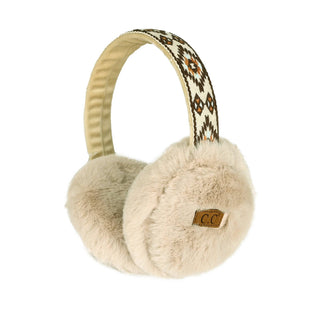 CC South West Aztec Print Adjustable Earmuff - Truly Contagious
