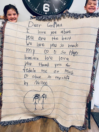 Wrapped in Love Woven Blanket