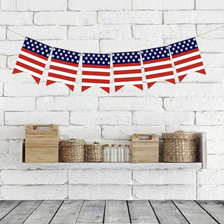 Stars and Stripes 4th of July Flag Banner