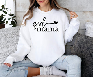 Girl Mama T-Shirt or Crew Sweatshirt