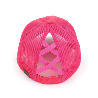 CC Paisley Embroidered Criss-Cross Cap - Truly Contagious