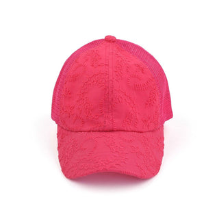CC Paisley Embroidered Criss-Cross Cap - Truly Contagious