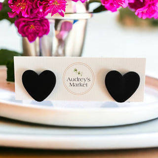 Valentines Day Heart Clay Stud Earrings | Buy 1 Get 2 FREE!