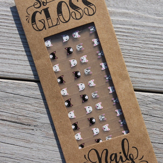Cats vs Dogs Kids Nail Wraps