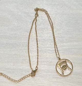Personalized Laser Engraved Baseball/ Softball Necklace