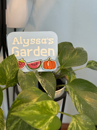 Kids DIY Personalized Garden Sign Painting Kit – Fun Spring Craft! ??