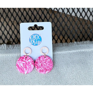 Lilly Spring Polymer Clay Drop Earrings S