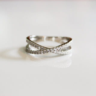 Criss Cross Band-- Size 6 & 7