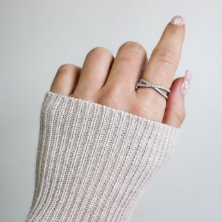 Criss Cross Band-- Size 6 & 7