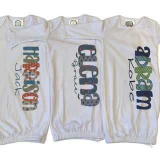 Personalized Baby Gown