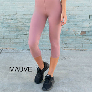 Super Soft 5" Waist Leggings | Tummy Control Capri (Truly Contagious - New Mix) - Truly Contagious