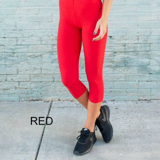 Super Soft 5" Waist Leggings | Tummy Control Capri (Truly Contagious - New Mix) - Truly Contagious