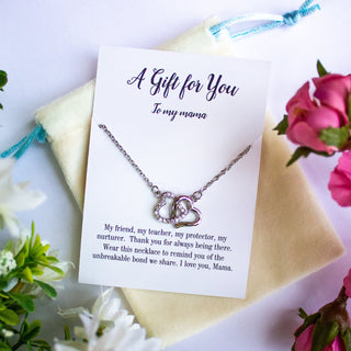 HEARTFELT MOTHER'S DAY GIFT NECKLACE-READY FOR GIFTING-Ships in 2 Days