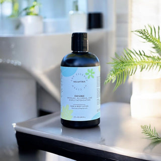 Nongreasy Daily Use Natural Body Lotion and Hand Lotion - Scent - Desire Fragrance Blend Daily