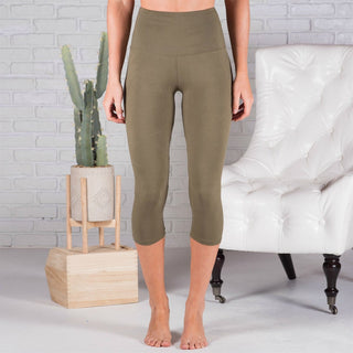 Super Soft 5" Waist Leggings | Tummy Control Capri (Truly Contagious - New Mix) - Truly Contagious