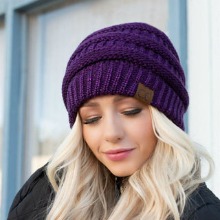 CC Metallic Beanies - Truly Contagious