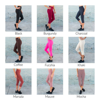 Ultra Soft Capri Leggings - Truly Contagious