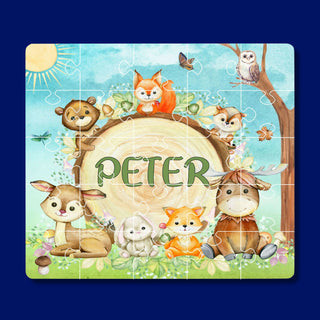 kids-fundamentals-personalized-puzzles-woodland-animals