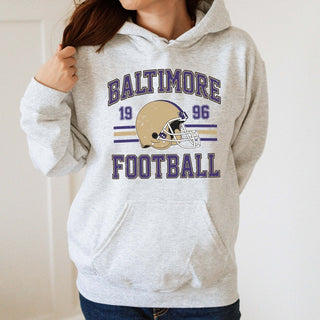 Baltimore Football Graphic Hoodie - Limeberry Designs