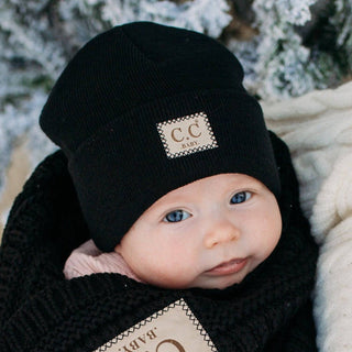 CC Baby Classic Unisex Ribbed Beanie Hats Accessories - Truly Contagious