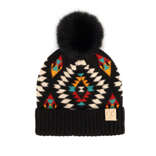 CC Baby South Western Print Beanies Hats - Truly Contagious