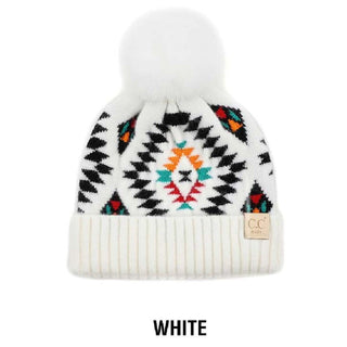 CC Baby South Western Print Beanies Hats - Truly Contagious