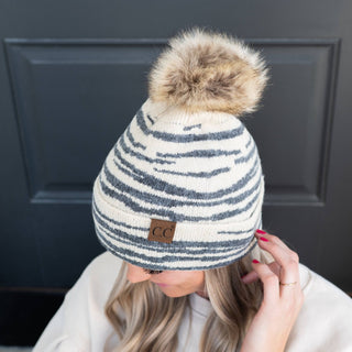 CC Beanie Animal Print Winter Hats - Truly Contagious