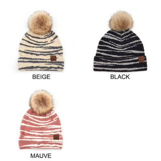 CC Beanie Animal Print Winter Hats - Truly Contagious