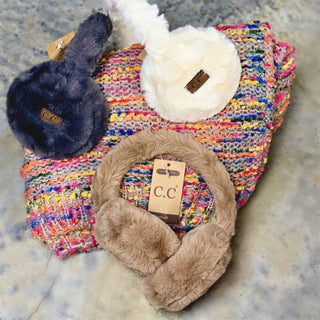 CC Faux Plush Earmuffs
